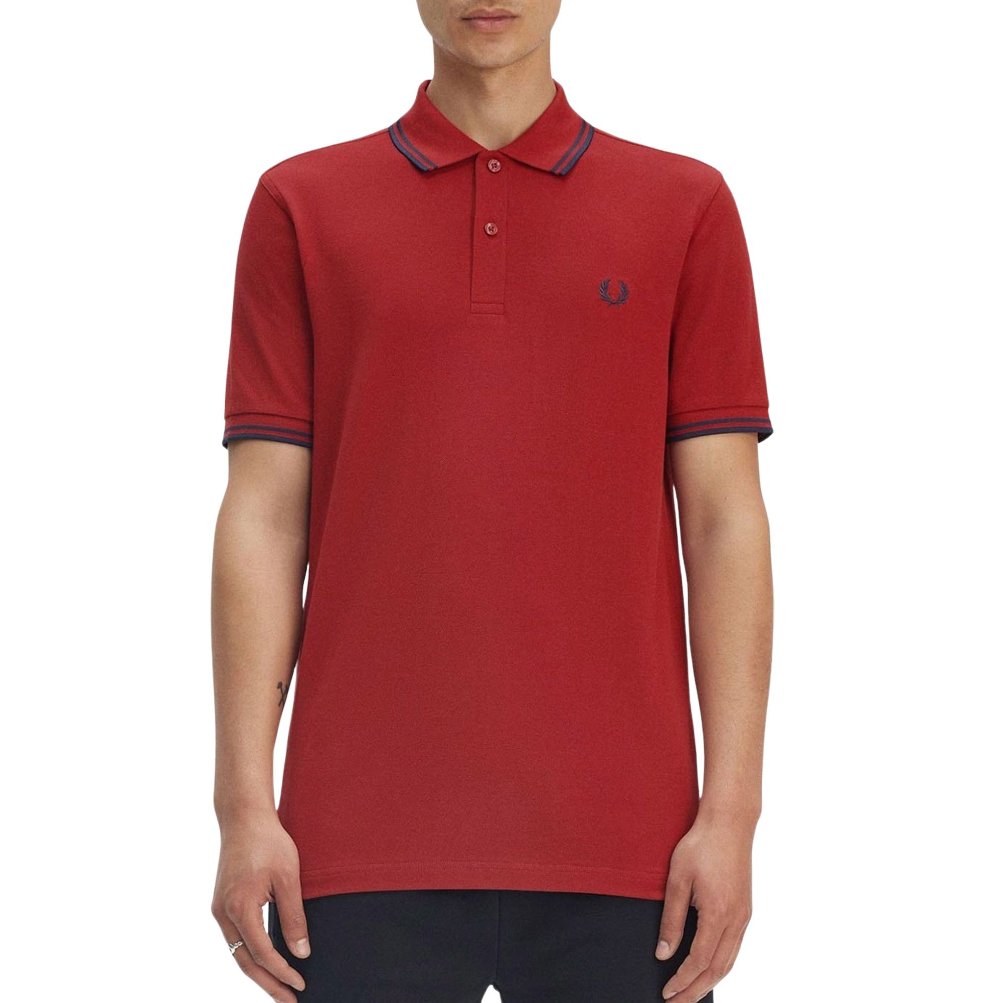 Fred Perry Twin Tipped Polo Shirt Men | Plutosport